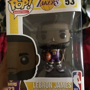 Lebron James Funko Lakers edition “purple jersey”